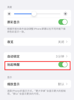 正阳苹果授权维修站分享iPhone轻点无法唤醒怎么办