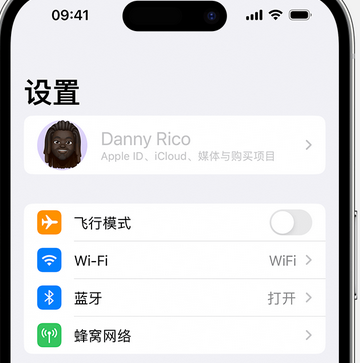 正阳appleID维修服务iPhone设置中Apple ID显示为灰色无法使用 