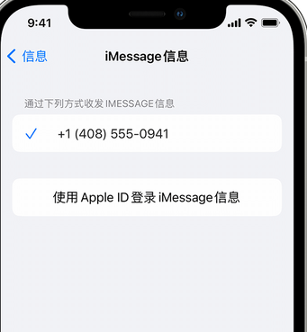 正阳apple维修iPhone上无法正常发送iMessage信息 