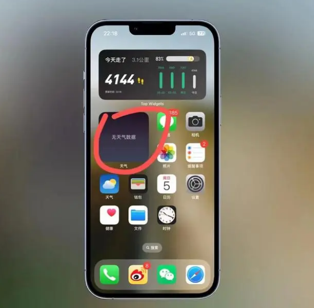 正阳苹果手机维修分享:iOS16主屏幕天气小组件无法正常工作怎么办？ 