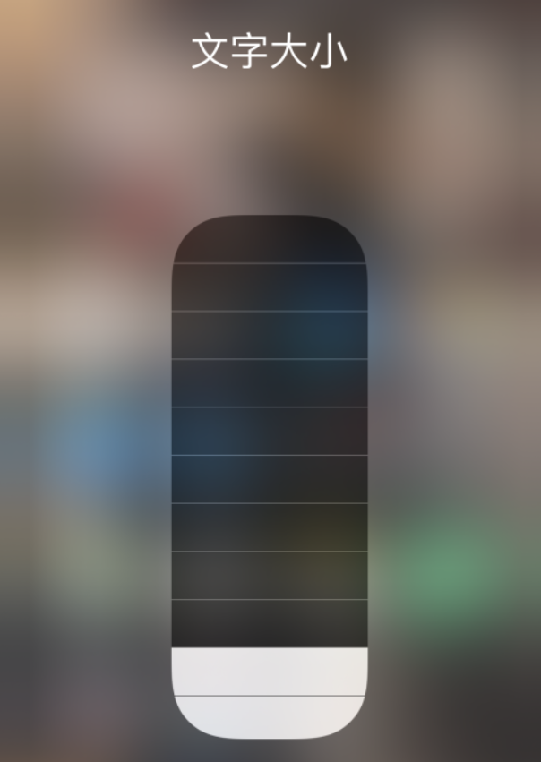 正阳苹果手机维修分享小技巧：在 iPhone 控制中心快速调节字体大小 